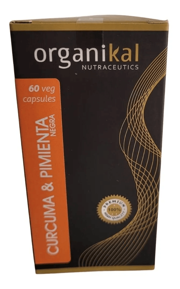 Cúrcuma Pimienta Negra Organikal Depura Desinflama 60Cap alt