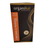 Cúrcuma Pimienta Negra Organikal Depura Desinflama 60Cap #2