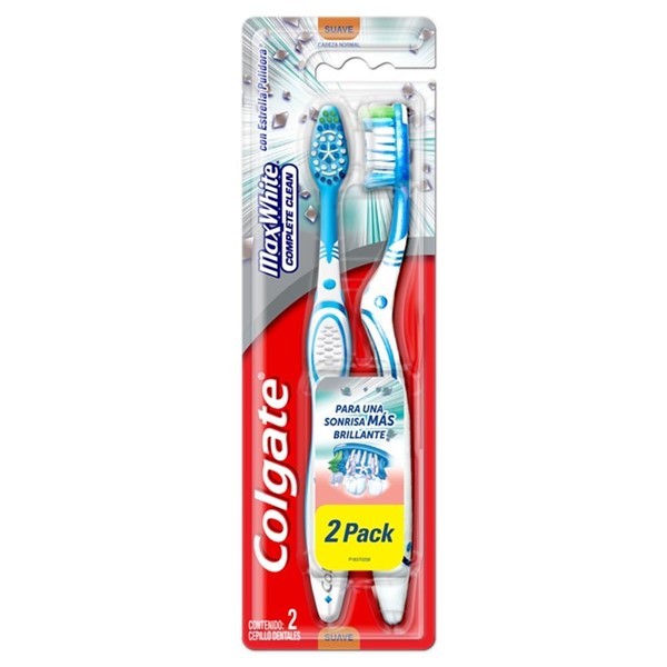 Cepillo Dental Colgate Max White Medio 2 U alt