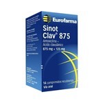 Sinot Clav 875 | 875/125 mg | 14 Comprimidos #1