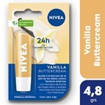 Nivea Protector Labial Humectante Vainilla Buttercream  Todo Tipo de Piel 4.8 Grs #1