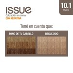 Issue Kit Tintura en Crema Keratin Color 10.1 Platino #5