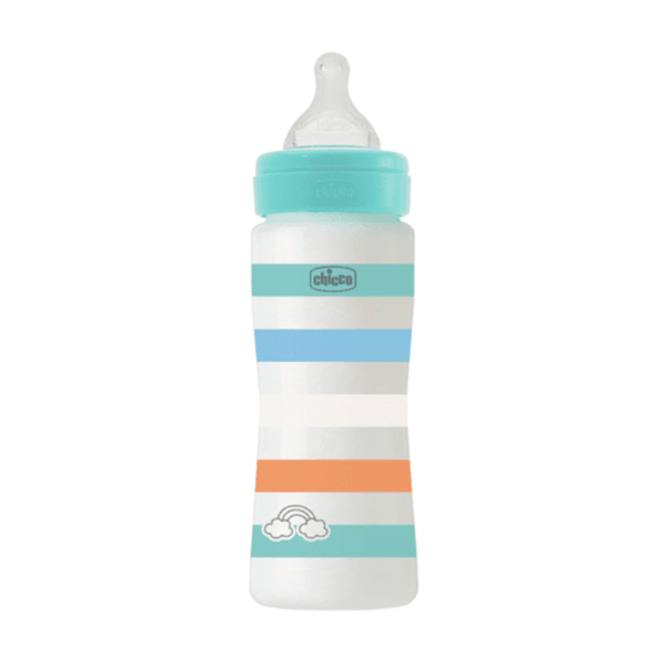 Chicco Mamadera Wellbeing Boy 330 ml #1