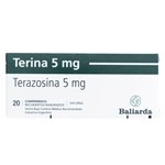 Terina 5 Mg | 20 Comprimidos | terazosina #1
