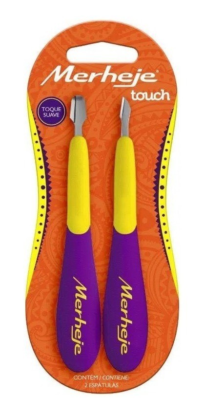 Merheje Touch Espatula Para Cuticula (2 Unidades) #1