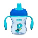 Chicco Vaso Training Nene 2 en 1 antigoteo Flujo Libre 200 ml #1
