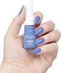 Risque Esmalte de Uñas Cremoso Color Se Solta No Blues #2