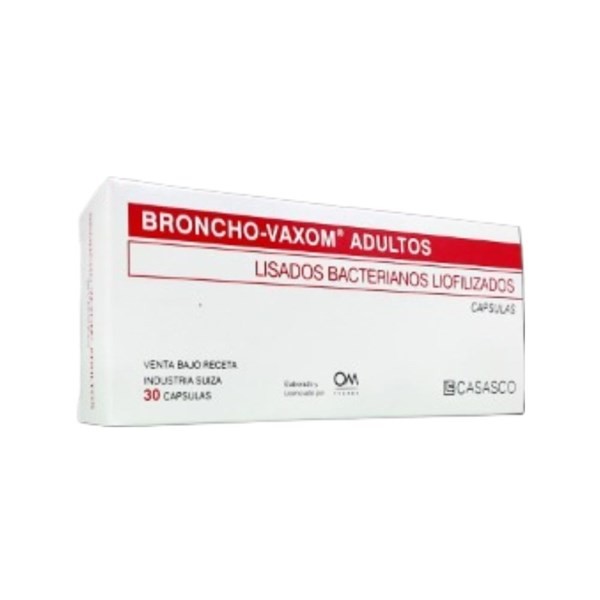 Casasco Broncho-Vaxom Adultos Lisado Bacteriano x 30 Cáps #1