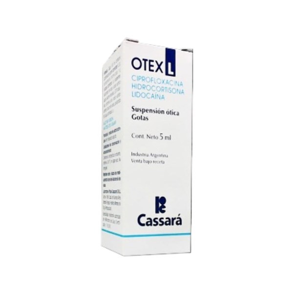 Lersan Otex Ciproflox + Hidrocort + Lidocaina Gotas Oticas x 5 ml #1