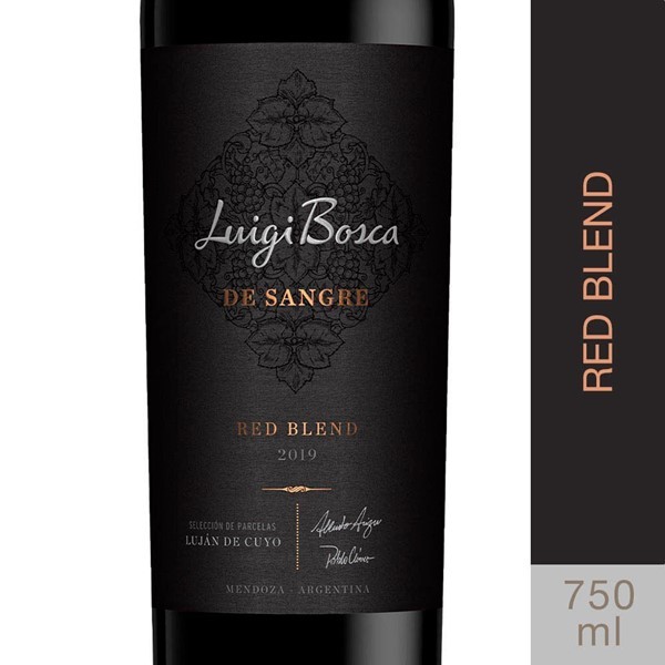 Vino Luigi Bosca De Sangre Red Blend 750 Cc