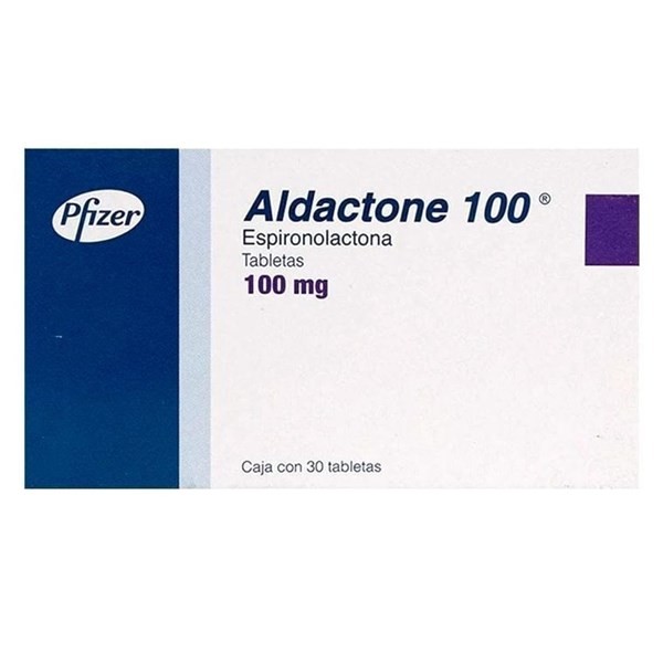 Aldactone-a 100mg | 30 comprimidos | Espironolactona