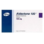Aldactone-a 100mg | 30 comprimidos | Espironolactona #1