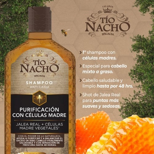 Shampoo Tío Nacho Celulas Madres | 1 L #1