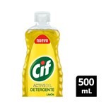 Detergente Cif Activegel de Limón en Botella 500 ml #1