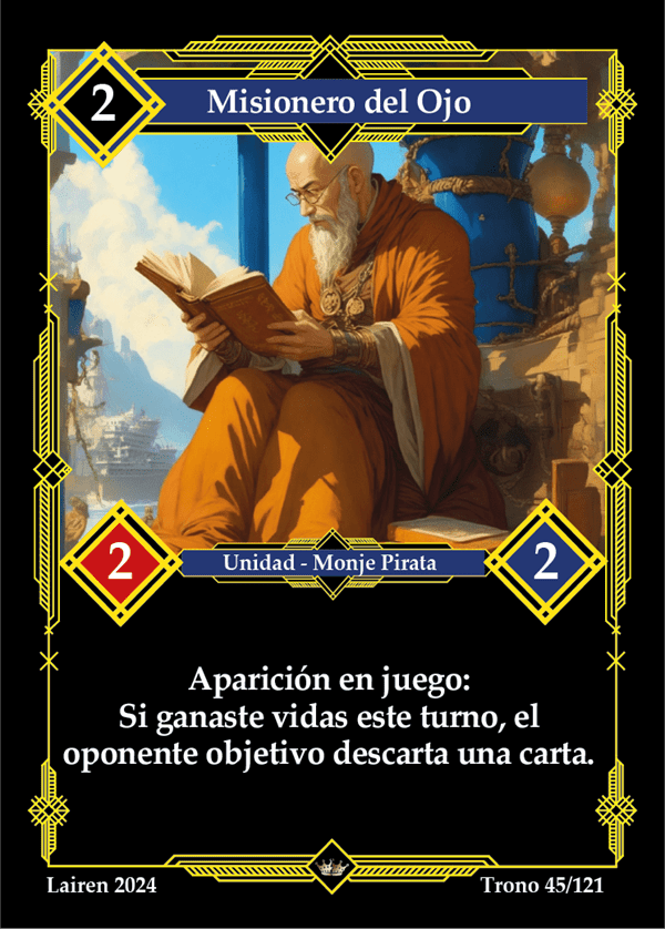 045 Misionero Del Ojo 1ra Edicion - Coste 2