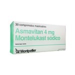 Montpellier Asmavitan Montelukast 4 Mg x 30 Comp Masticables #1