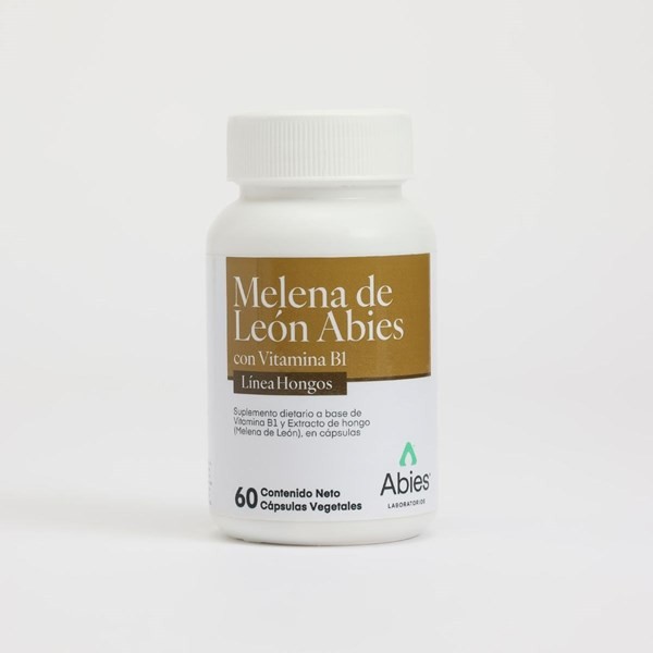 Abies Melena de Leon Vitamina B1 (60 Capsulas) #1