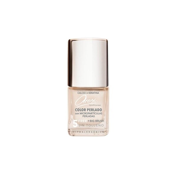 Arex Esmalte de Uñas Gel Color Ultra Cremoso Blanco Perlado
