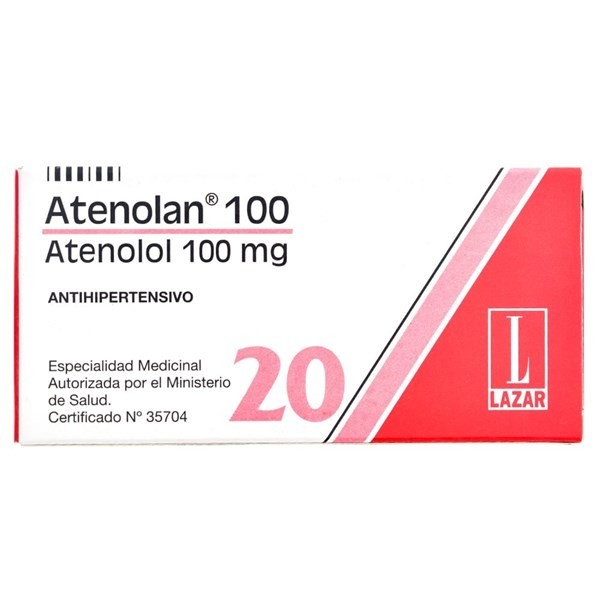 Atenolan 100 Mg | 20 comprimidos | Atenolol #1
