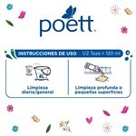 Limpiador Líquido Aromatizante Poett Frescura De Lavanda 4 Lts #4