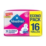 Nosotras Toallitas Femeninas Clásica Rapisec #2