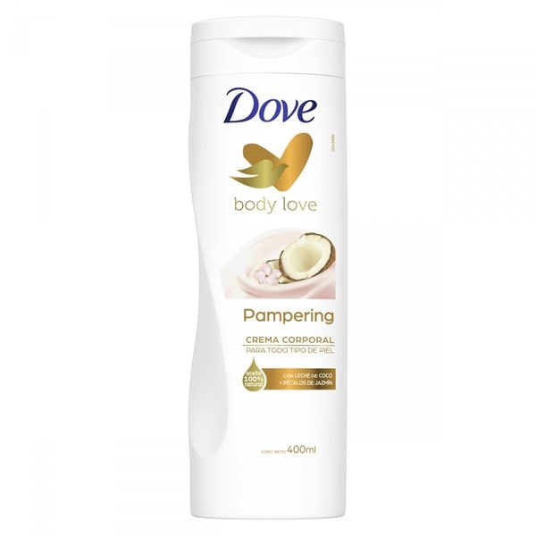 Dove Crema Corporal Pampering Coco Y Jazmín 400 ml alt