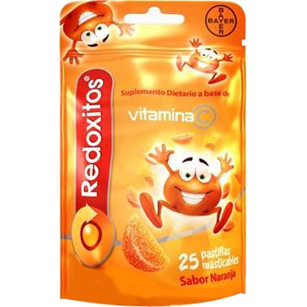 Redoxitos Suplemento Dietario a Base de Vitamina C x 25 comprimidos x 6 Sobres alt