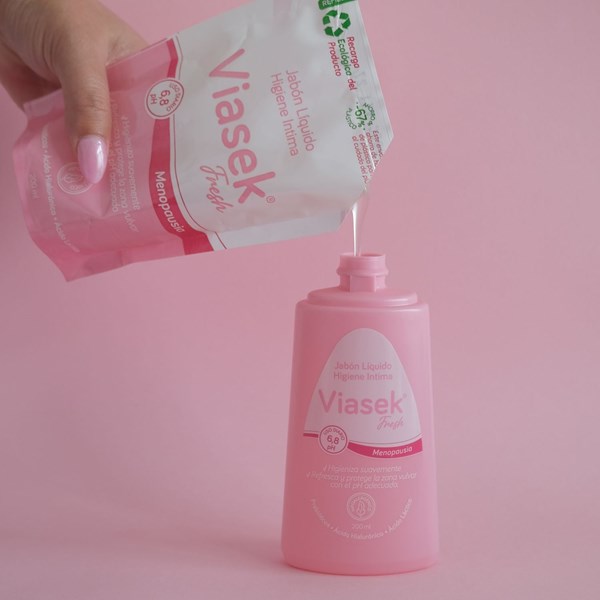 Jabon Liquido Ph 6,8 Refill Viasek Fresh x 200ml alt