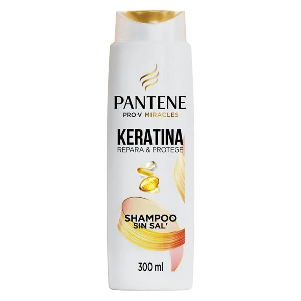 Shampoo Pantene Keratina x 300 ml