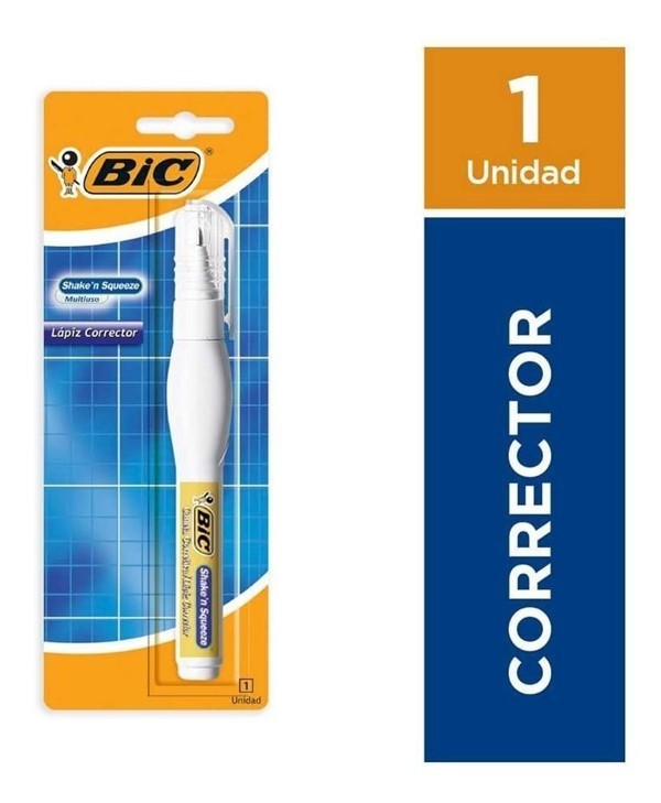 Bic Shaken Squeeze Lápiz Corrector 1 Unidad #1
