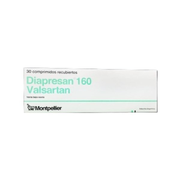 Montpellier Diapresan 160 Mg Valsart N x 30 Comp Recubiertos #1