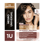 Excellence Tintura Sin Amoniaco Negro 1U #1