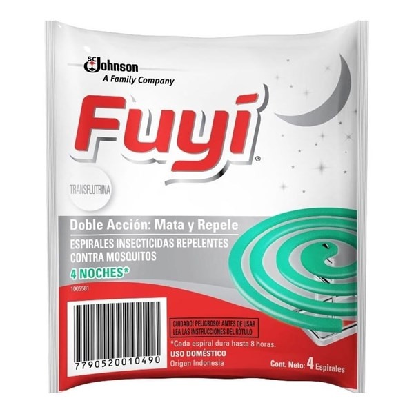 Fuyí Espirales Repelente Contra Mosquitos