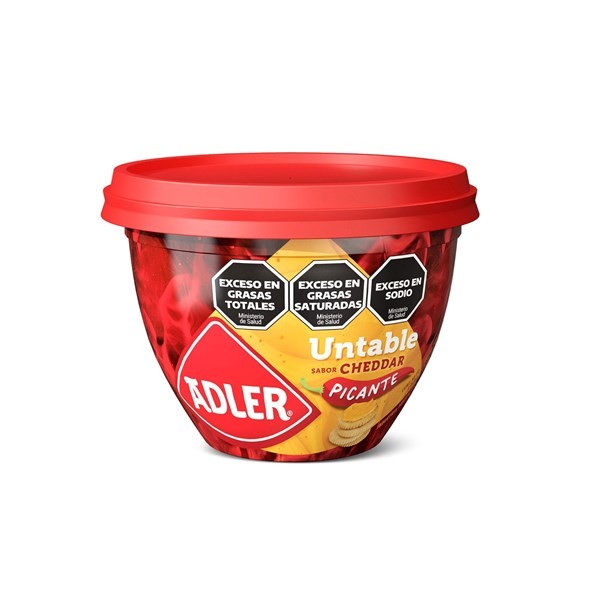 Queso Untable Cremoso Picante Adler 190 grs #1