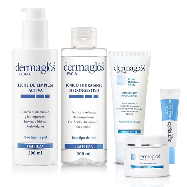 Dermaglós Combo Rutina Facial Para Piel Normal a Seca #1