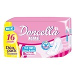 Doncella Toallitas Con Alas Extrasuave (16 Unidades) #1
