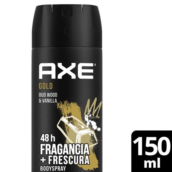 Desodorante Para Hombre Axe Gold Vainilla En Aerosol 150 Ml. #1