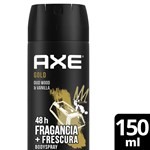 Desodorante Para Hombre Axe Gold Vainilla En Aerosol 150 Ml. #1