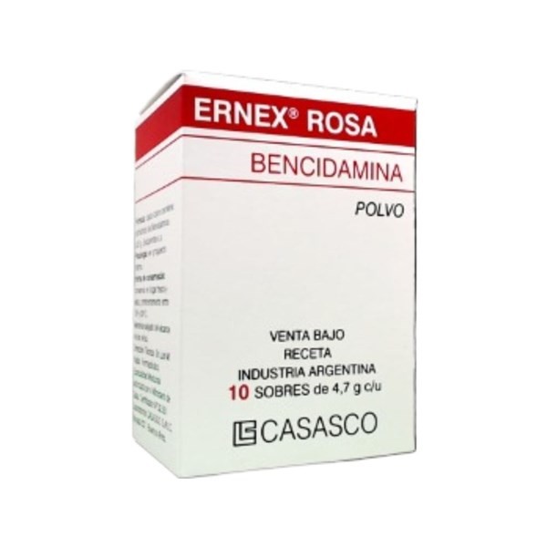 Casasco Ernex Rosa Bencidamina Polvo x 10 Sobres #1