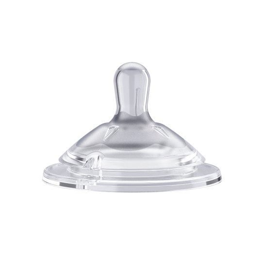 Chicco Tetina Natural Feeling 4 m+ Flujo Regular 2 Unidades. alt