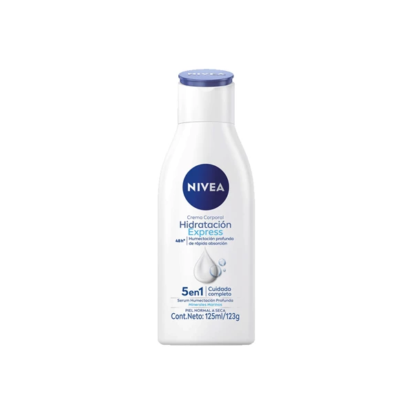 Crema Corporal Nivea Hidratación Express x 125 ml