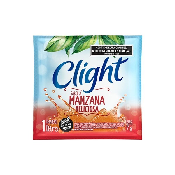 Jugo en Polvo  clight Manzana Deliciosa 7 g alt