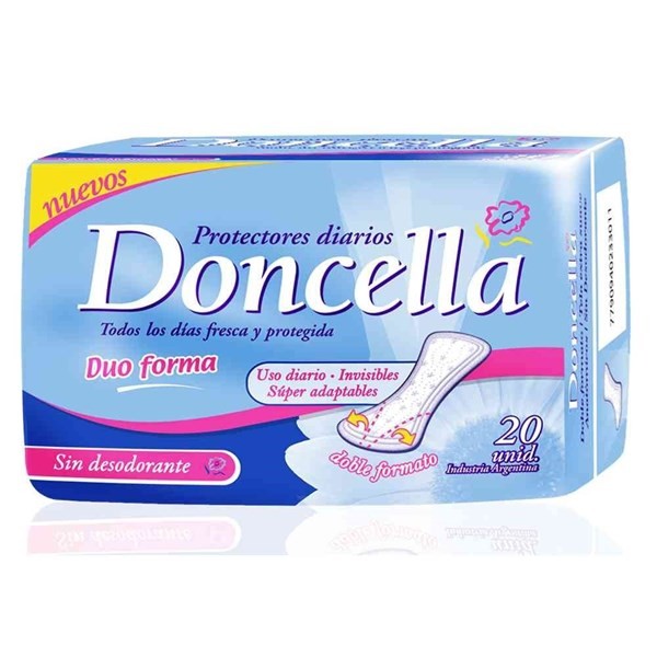 Protector Diario Doncella Duo Forma 20U #1