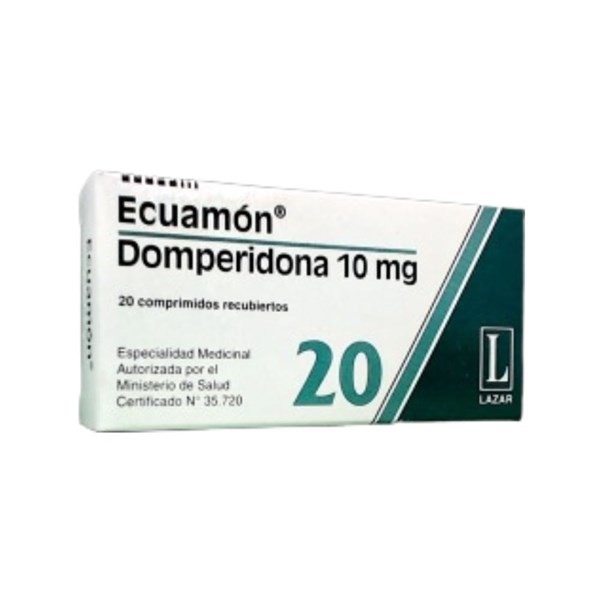 Lazar Ecuamon Domperidona x 20 Comp Recubiertos