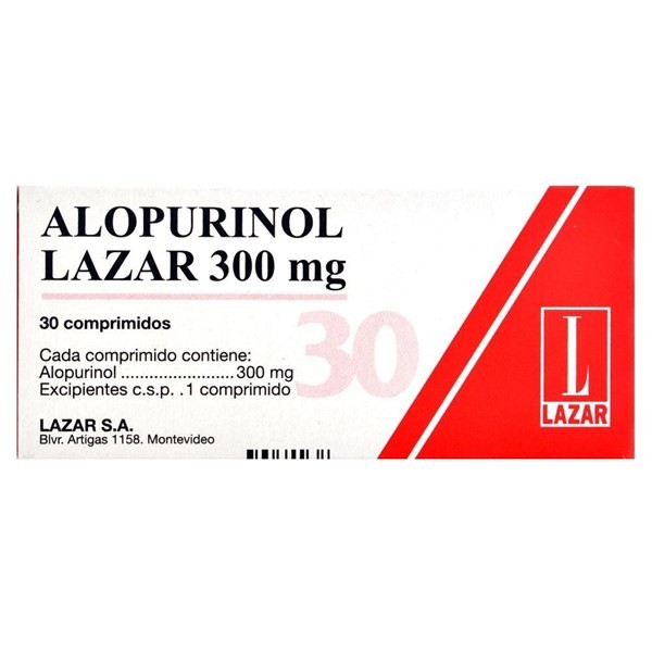 ALLOPURINOL LAZAR 300X30 #1