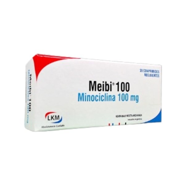 Megalabs Meibi 100 Minociclina 100 Mg x 30 Comp #1