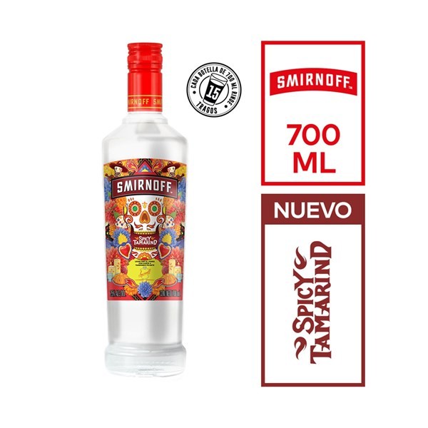 Vodka Smirnoff Tamarindo en Botella 700 cc #1