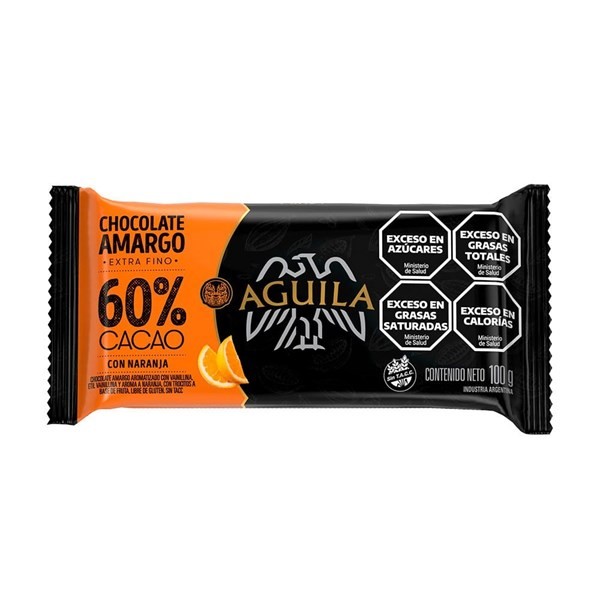 Cofler Choco Aguila Arcor Con Naranjitas 100 gr #1