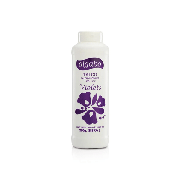 Talco Perfumado Violeta Algabo x 250 gr #1