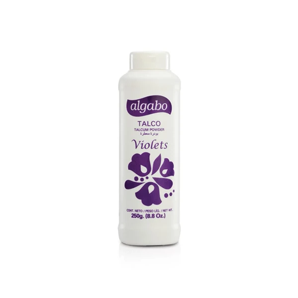 Talco Perfumado Violeta Algabo x 250 gr